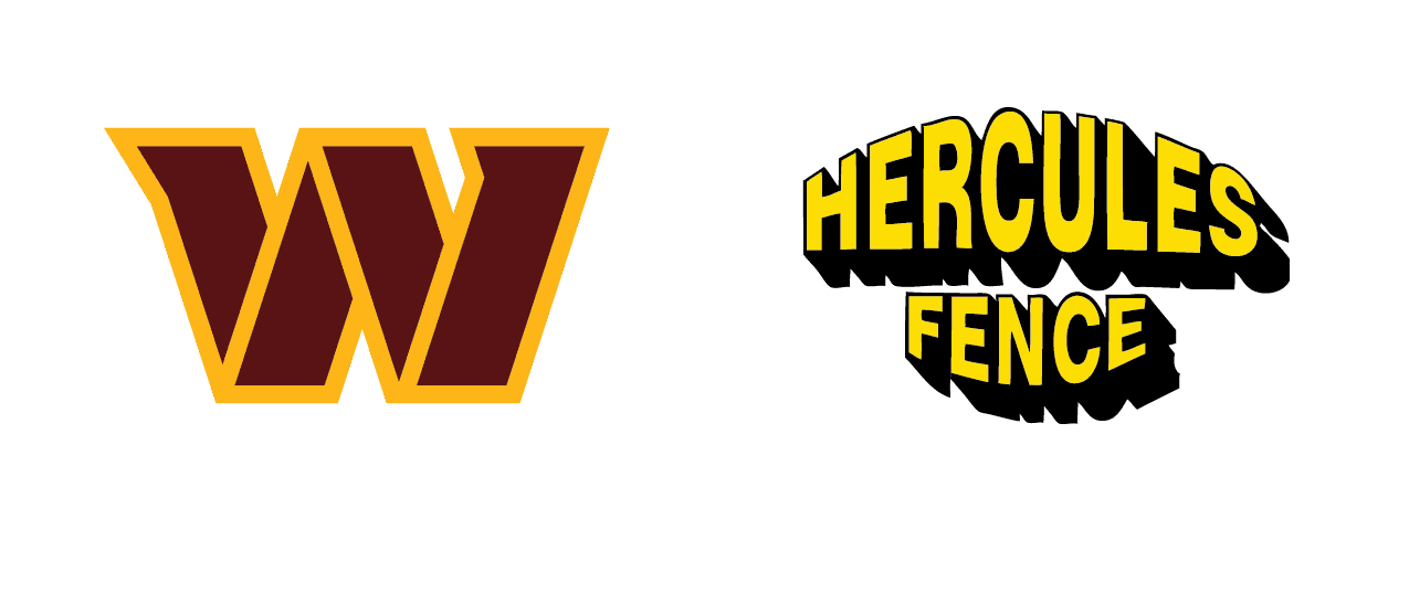 Hercules Fence is the Official Fence Partner of the Washington Commanders